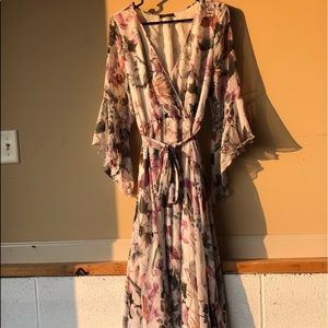 Whimsical floral dress